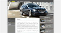 Desktop Screenshot of mv-cars.be